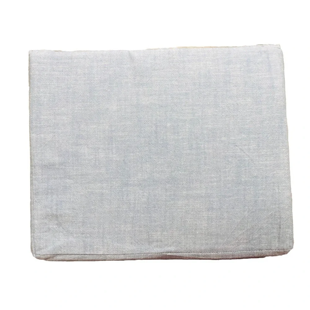 Ralph Lauren Sheet Queen Flat Workshirt Chambray‎ Blue NEW